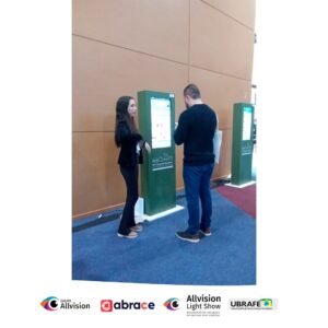 Aluguel de Totem Interativo Vertical 43"