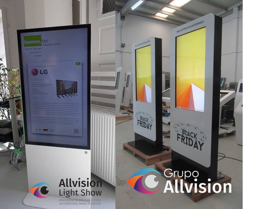 VENDA DE TOTEM INTERTIVO TOUCH SCREEN