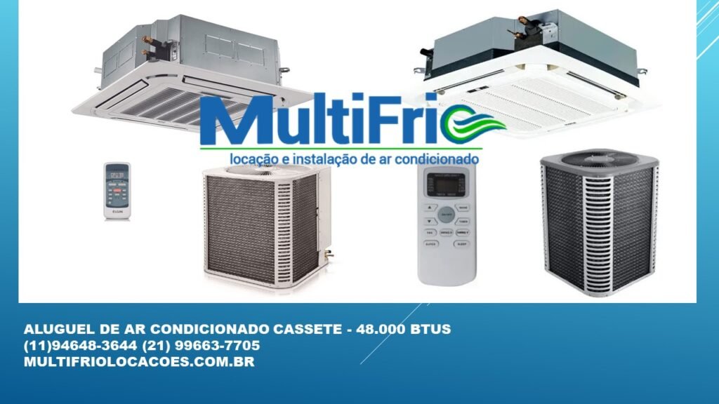 Aluguel de ar condicionado JANELA ar portatil Ar Condicionado Cassete Ar Condicionado Split NA Praia da Urca RJ