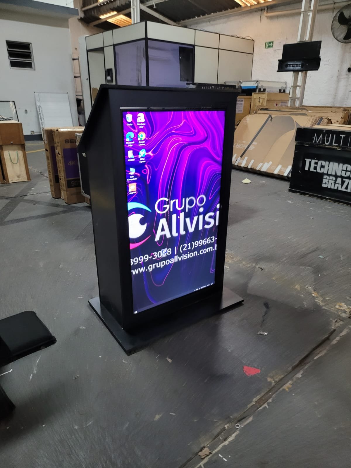 Aluguel de púlpito de