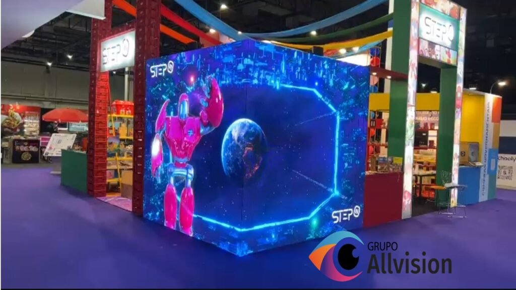 Aluguel de Painel de Led de quina borda infinita-Aluguel de Totem Interativo Vertical 43"