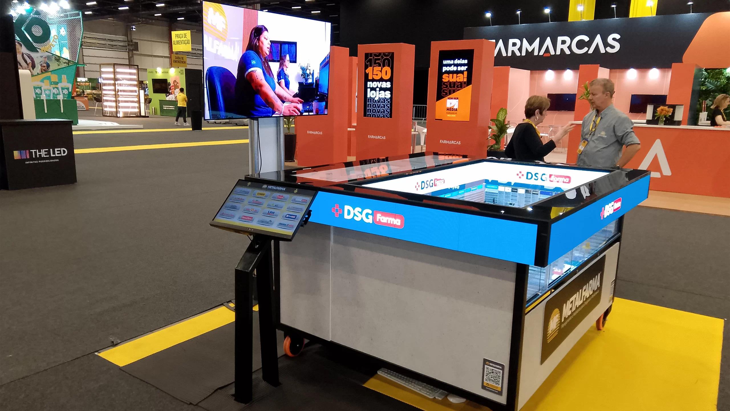 Aluguel e Venda de Painel de LED Indoor e Outdoor e Totem Digital com Gamificação para Feiras, Eventos, Congressos, Palestras e Shows no Ironman Brasil Florianópolis SC e Rio Grande do Sul 2026