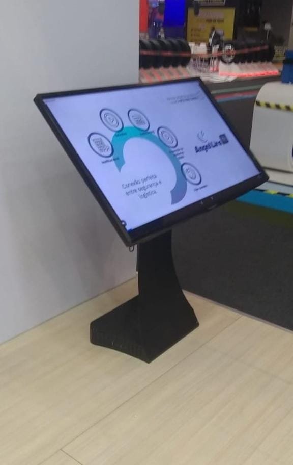 Aluguel e Venda de Painel de LED Indoor Outdoor, Totem Digital e Tela Touch Screen para Feiras e Palestras no CIAB 2026 em Florianópolis e Palhoça SC